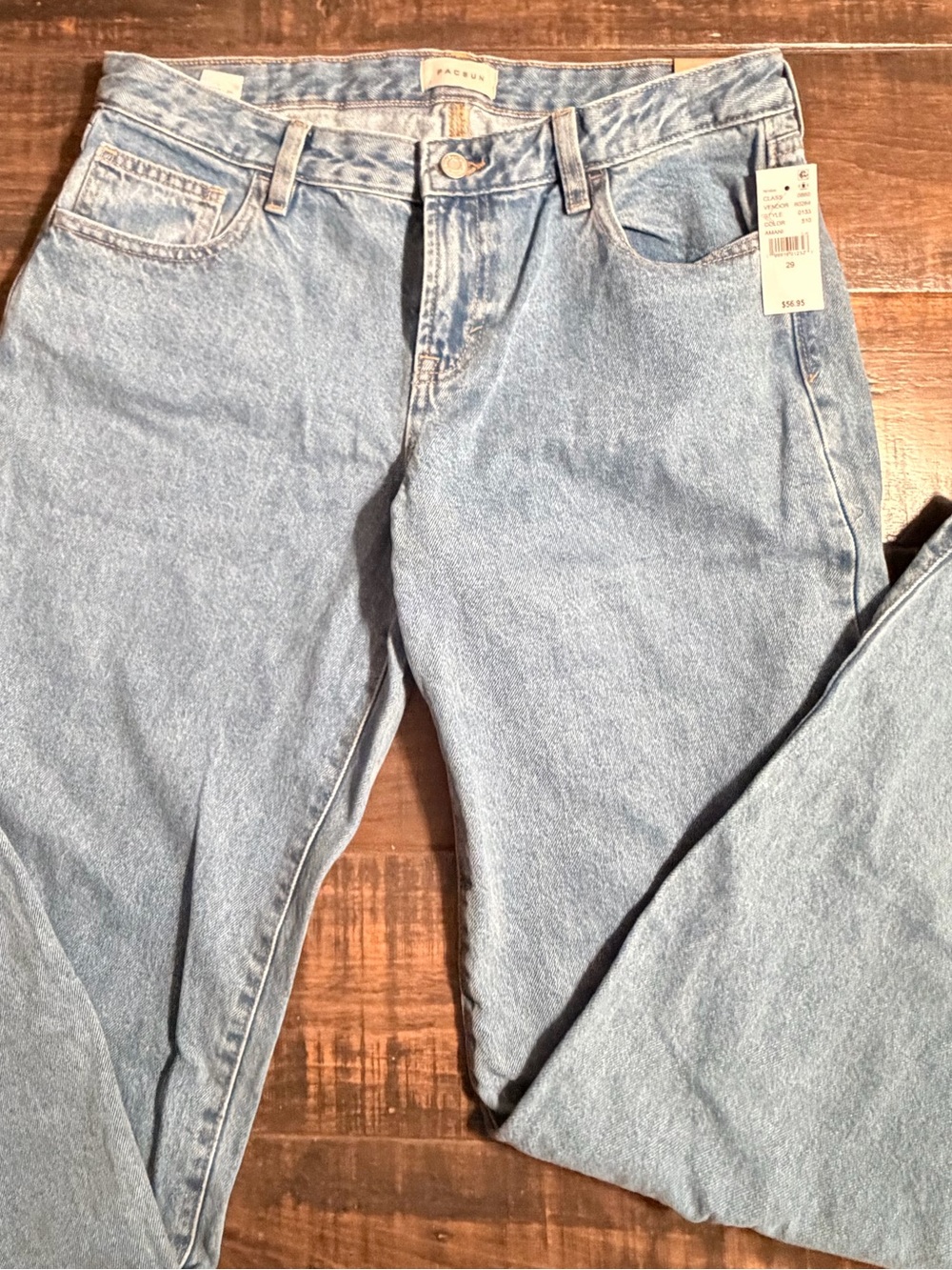PacSun Light Blue Wide Leg Jeans